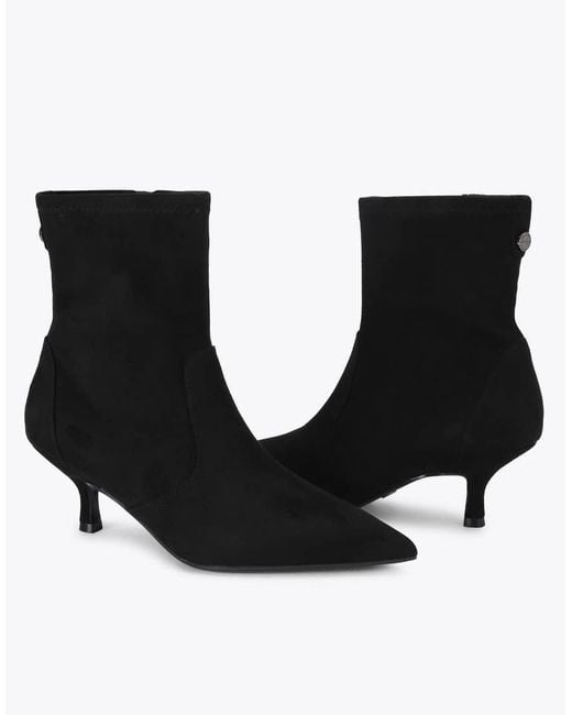 Carvela Kurt Geiger Black Spirit 60 Low Ankle Boots