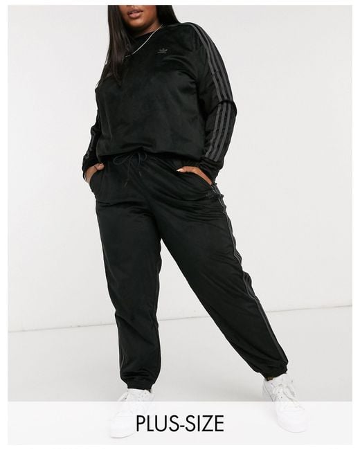 adidas Originals Plus comfy Cords Velvet Corduroy Cuffed joggers
