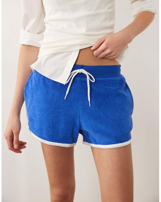 Polo Ralph Lauren White Knit Sport Shorts