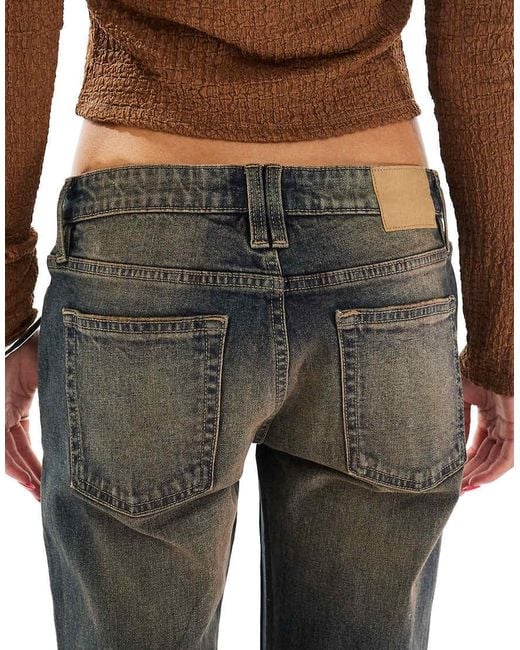 Cotton On Blue Low Rise Bootcut Jeans