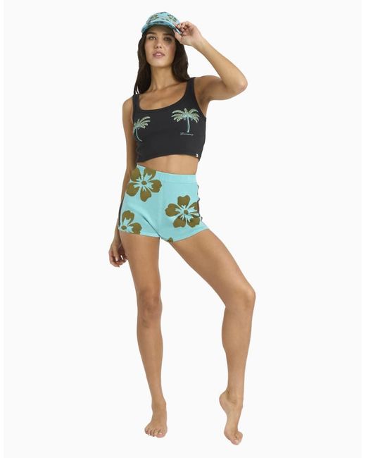 Billabong Blue Last Summer Elasticated Shorts