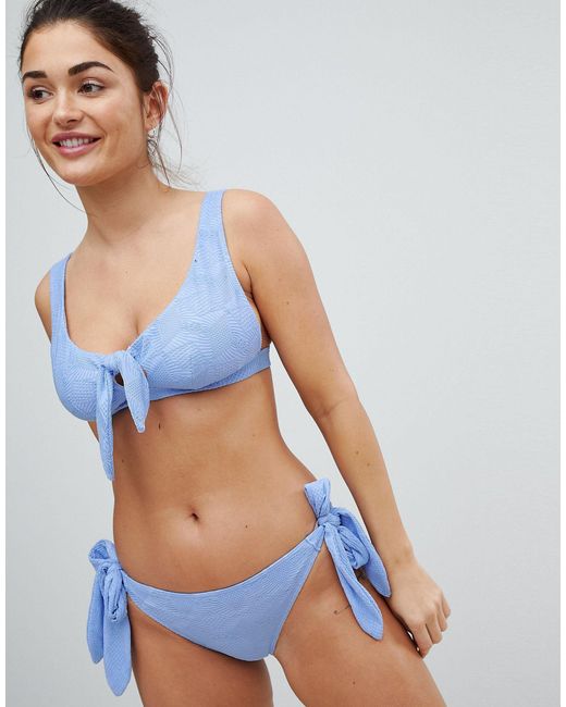 fuller bust triangle bikini