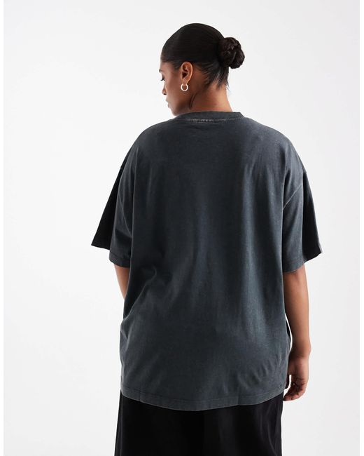 ASOS Gray Asos design curve – oversize-t-shirt