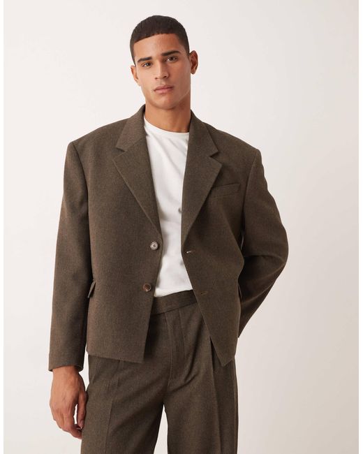 Veste ASOS pour homme en coloris Brown