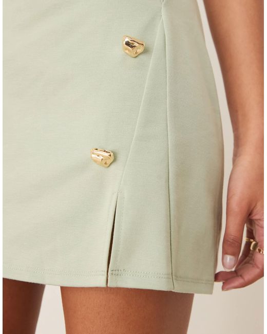 ASOS Natural – ärmelloses minikleid