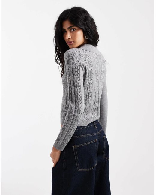 Threadbare Blue – strickjacke