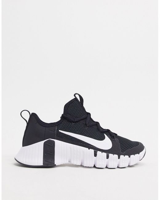 Nike Rubber Free Metcon 3 Training Shoe in Black - Save 42% - Lyst