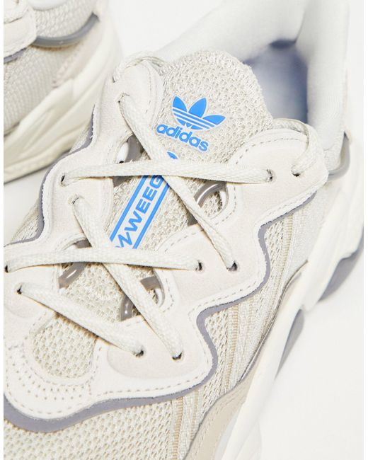 Adidas Originals White Adidas – ozweego – sneaker