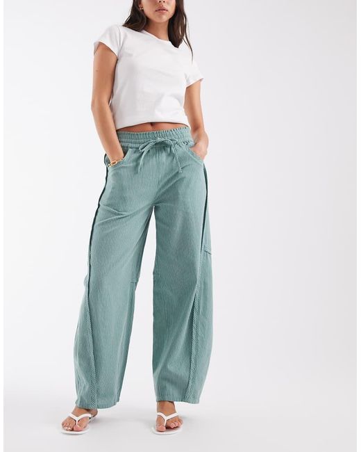 Free People Blue Something Good Trouser