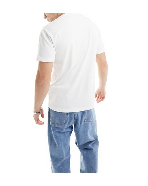 Confezione da 3 t-shirt blu navy/grigia/bianca con logo al centro del petto di Abercrombie & Fitch in Blue da Uomo