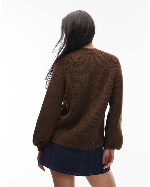 ASOS Brown – strickjacke