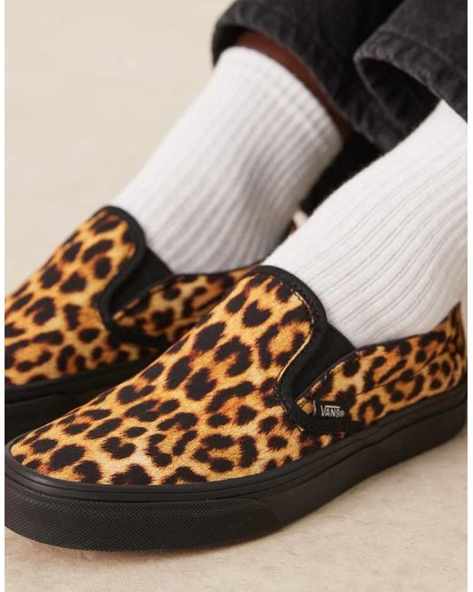 Vans Black Slip-On Trainers