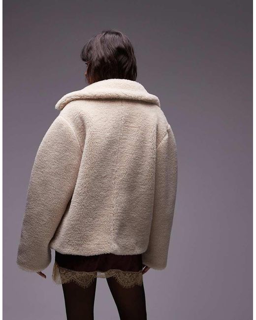 Cappotto di TOPSHOP in Purple
