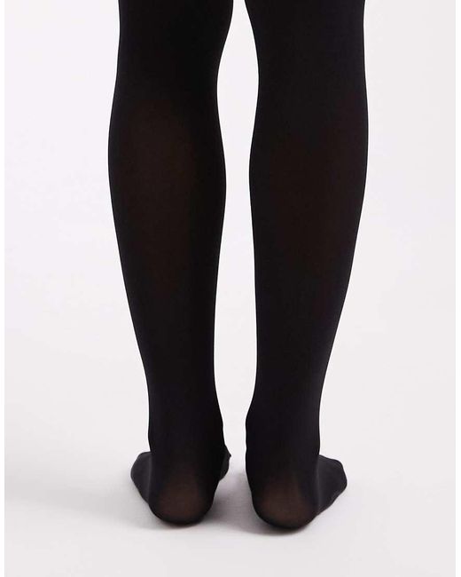 Pieces Black 90 Denier Tights