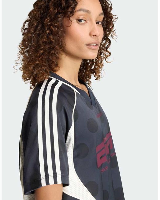 Adidas Originals Blue Street Jersey Ss