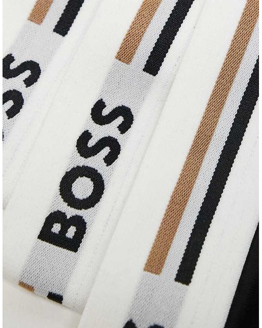 Boss Black 3 Pack Revive Trunks for men
