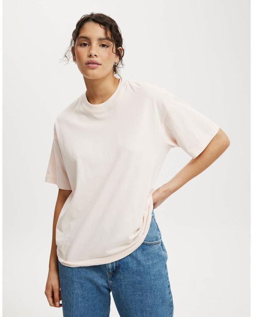 Cotton On Blue Cotton on – the boxy – kastiges oversize-t-shirt
