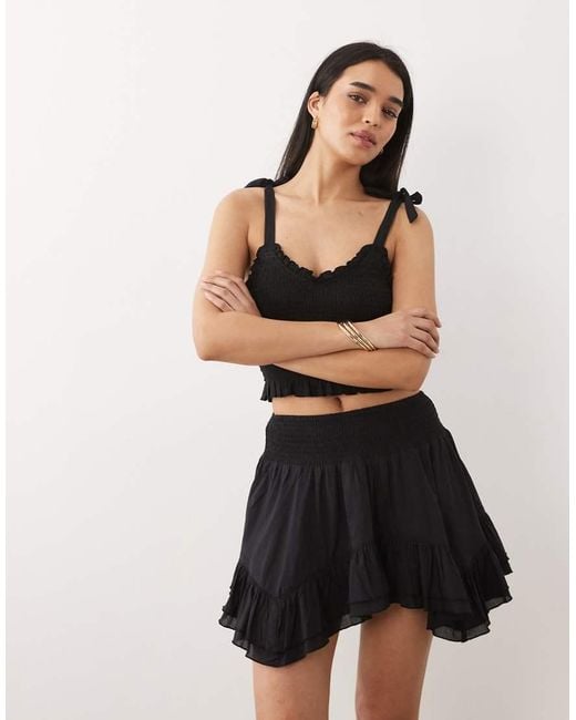 Iisla & Bird Natural Rara Mini Skirt