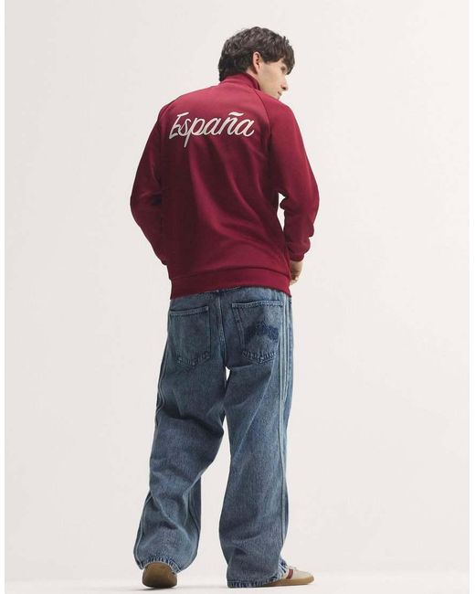 Adidas Originals Red Spain Originals Track Top for men
