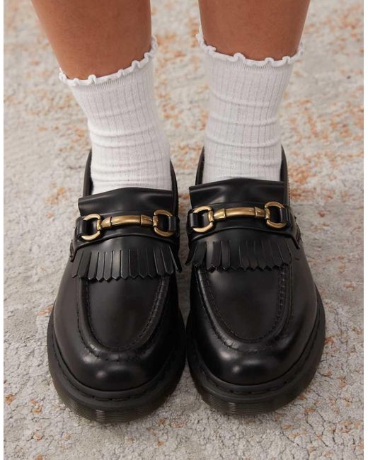 Dr. Martens Blue Adrian Snaffle Loafers for men