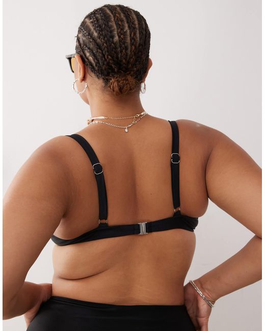 Collusion Black Curve – mix and match – bügel-bikinioberteil