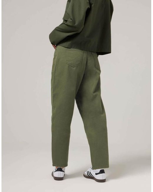 PixieGirl Green Petite Barrel Jeans