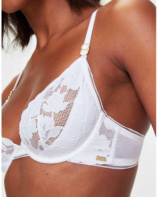 KBX Brown Dolly Non Pad Plunge Bra