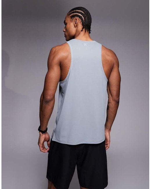 4505 Gray Icon Quick-dry Mesh Training Singlet With Racer Back for men