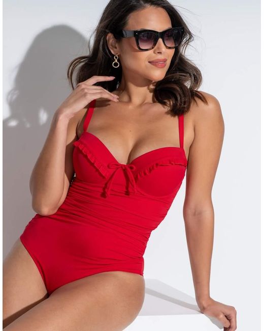 Pour Moi Ocean Breeze Padded Underwired Swimsuit