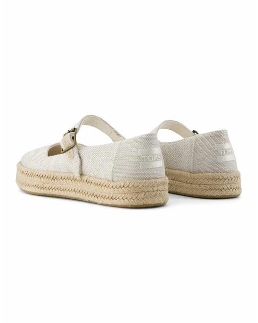 TOMS White Carolina Mary Jane Shoe