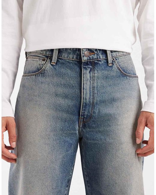 ASOS Blue Straight Jeans for men