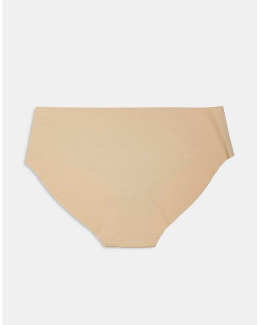 Confezione Da 3 Slip di Pieces in White