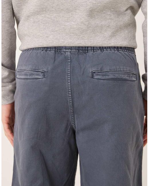 Abercrombie & Fitch Gray baggy Fit Pull On Trousers for men