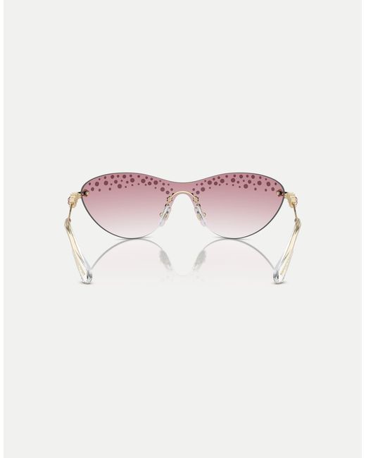 Swarovski Pink – sk7023 – unregelmäßig geformte sonnenbrille