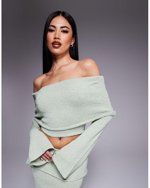 Wanderdoll Gray – yasmin – oberteil aus bouclé-strick