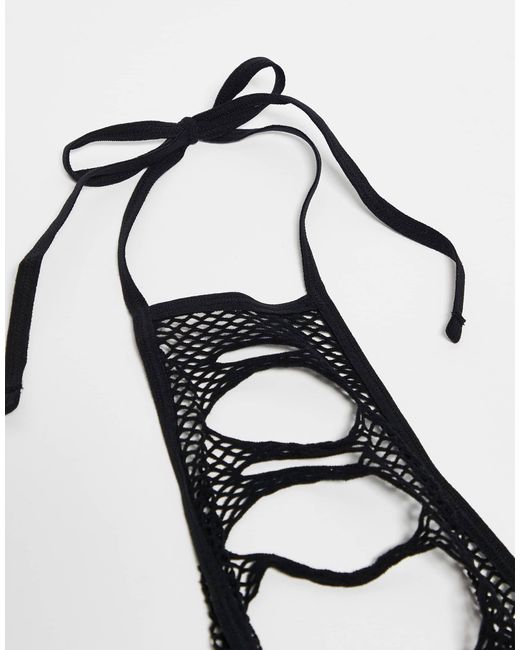 Ann Summers White – enya – strumpfhalter-set