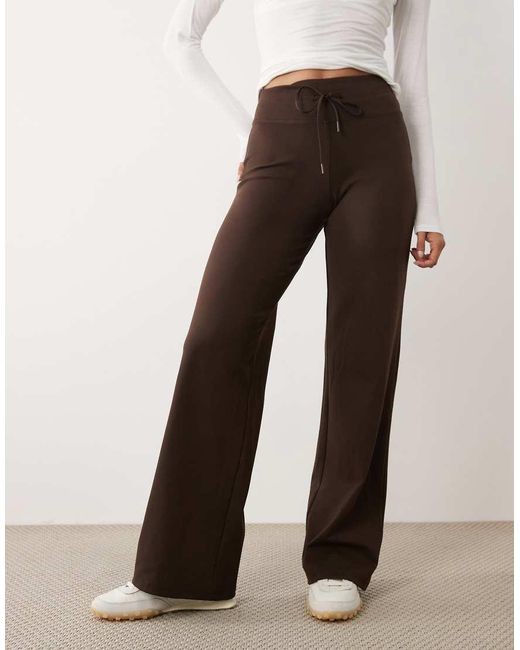 Cotton On White Ultra Soft Tie Front Wide Leg Pant