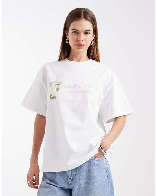 Six Stories White Embellished 'Matcha Made