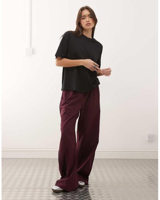 Noisy May Black Oversized Drop Shoulder T-shirt