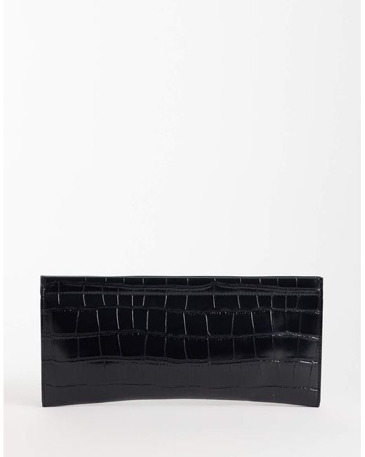 Pochette Allungata Nera di ASOS in Black