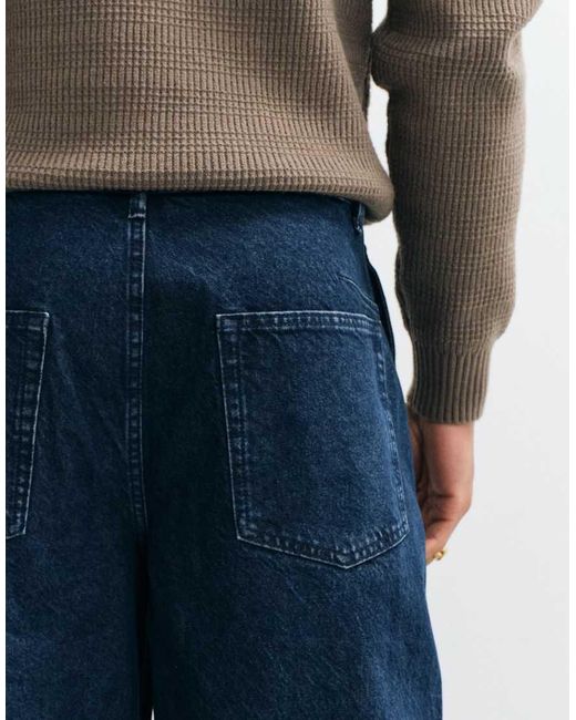 ASOS Blue Barrel Jeans for men