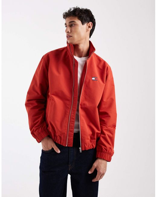 Tommy Hilfiger – basic-jacke in Red für Herren