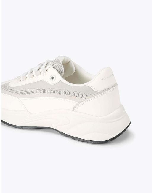 KG by Kurt Geiger White Leo Trainers for men