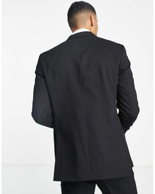 Jack & Jones Black Premium Slim Suit Jacket for men