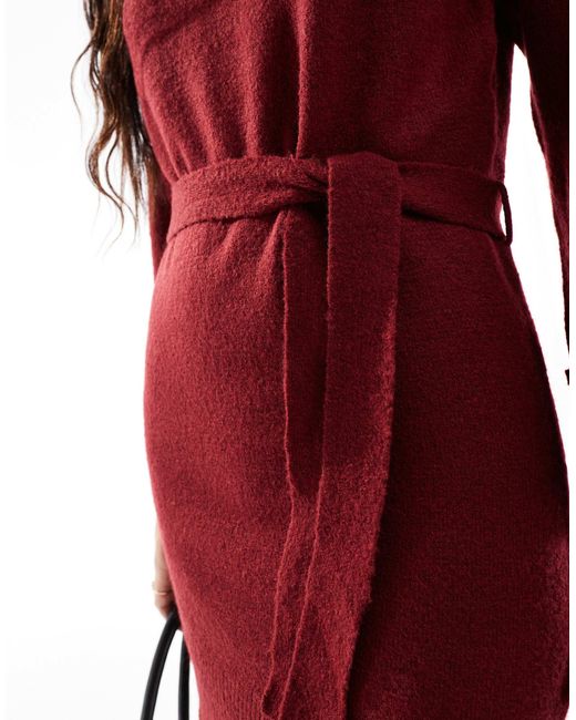 Vila Red – pulloverkleid