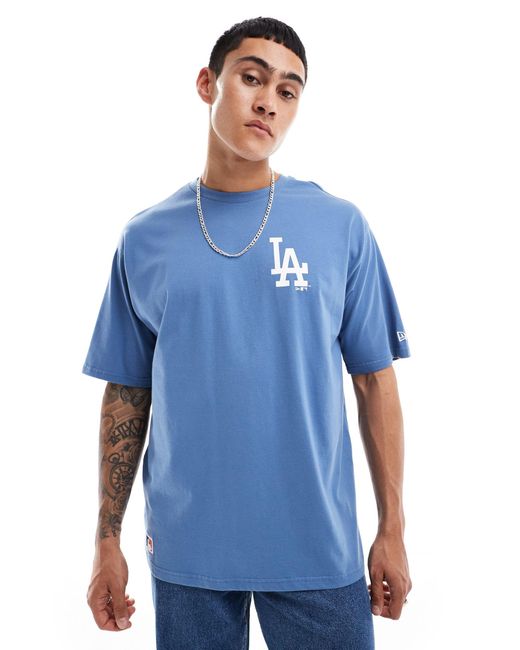 KTZ Blue Los Angeles World Series T-shirt for men
