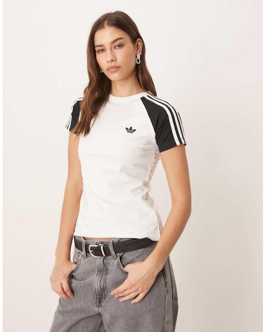 Adidas Originals White Sst Tee
