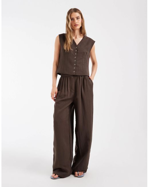 Object Brown – elegante weste