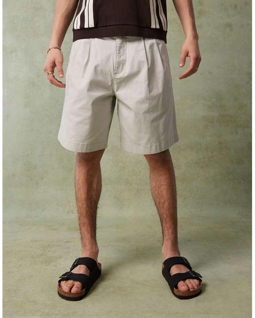 Pantalones Cortos Grises De Estilo Bermuda De Hollister de hombre de color Green