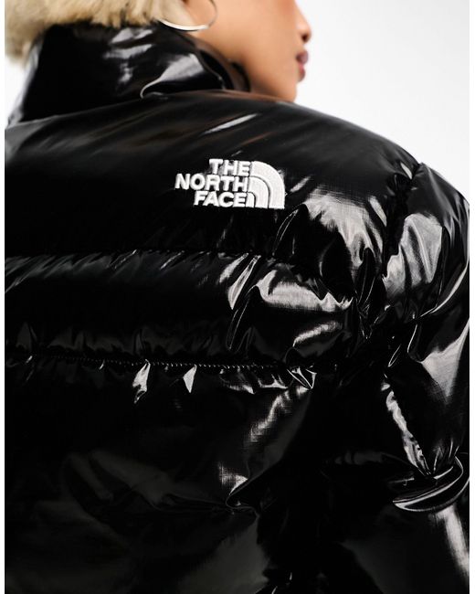 The North Face Black – rusta 2.0 – isolierte pufferjacke
